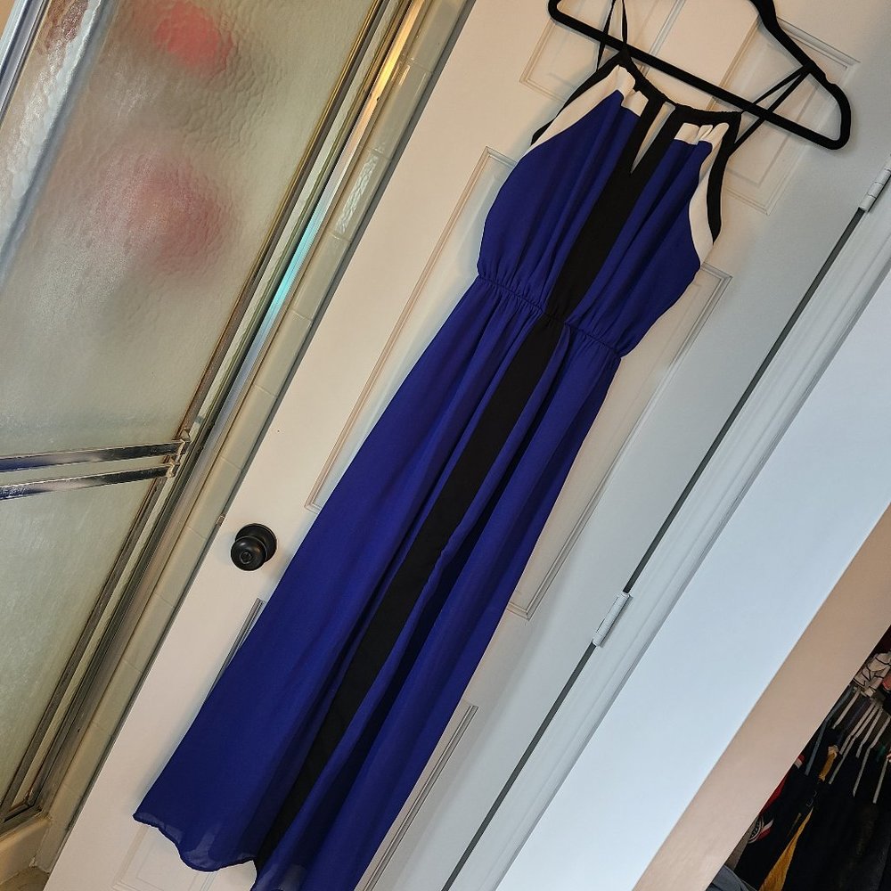 Cobalt Blue Maxi Dress